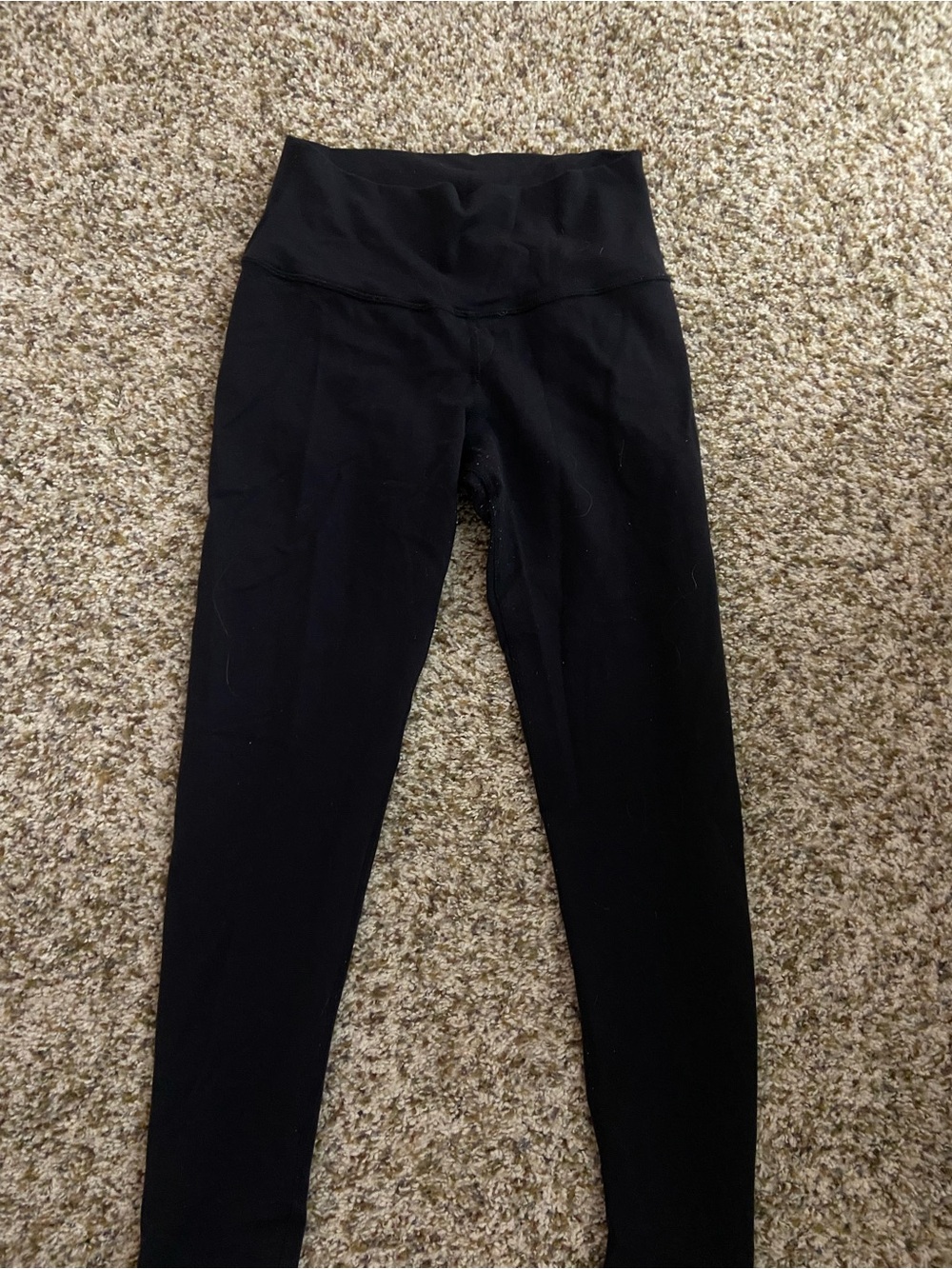 Alo High-Waist Black Leggings - Picture 3 of 3